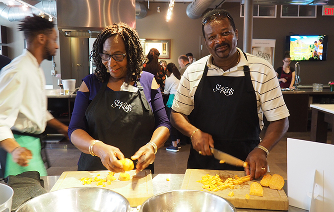 In the kitchen with St. Kitts: “We keep filling planes, even as they get larger and larger”