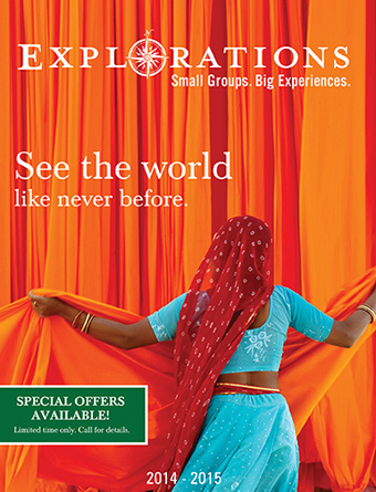 Collette Vacations distributes 2014-2015 ‘Explorations’ brochure