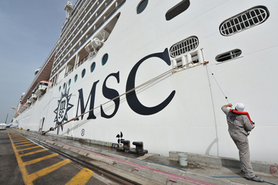 msc travel agent website