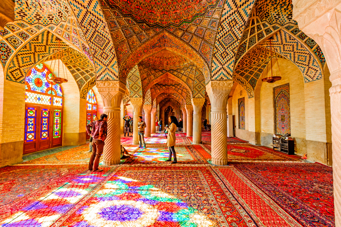 The Nasir al-Mulk Mosque, Shiraz, Iran