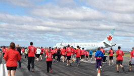 Toronto Airport Runway Race