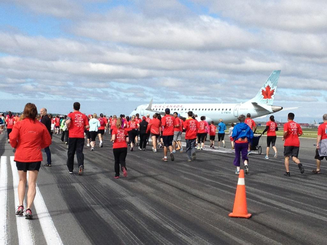 Toronto Airport Runway Race