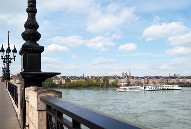 Uniworld's River Royale in Bordeaux, France