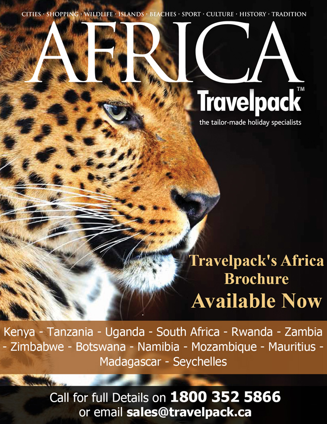 Travelpack Africa brochure