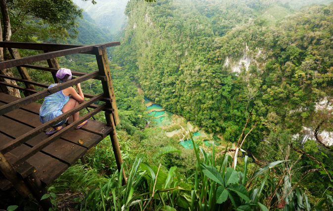 Cascades National Park in Guatemala