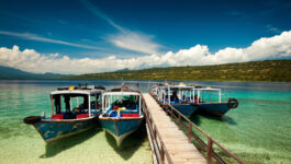 Indonesian tourist boat