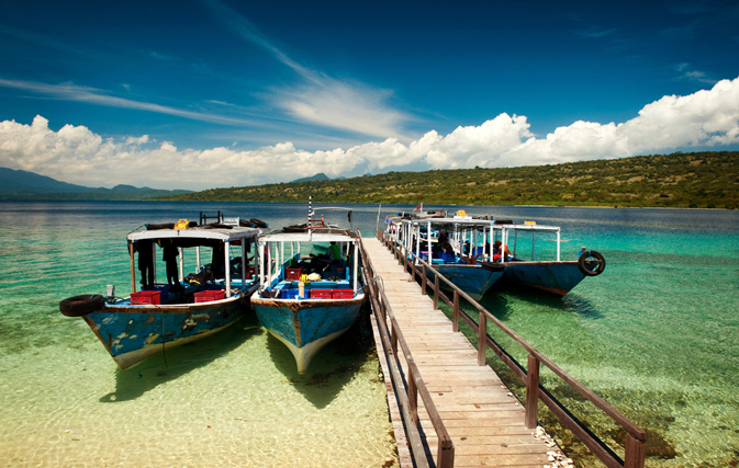 Indonesian tourist boat