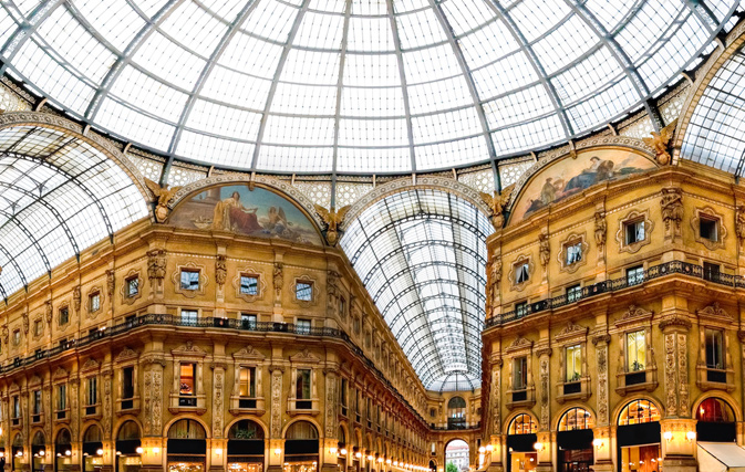 Galleria Vittorio Emanuele II, Milan, Italy