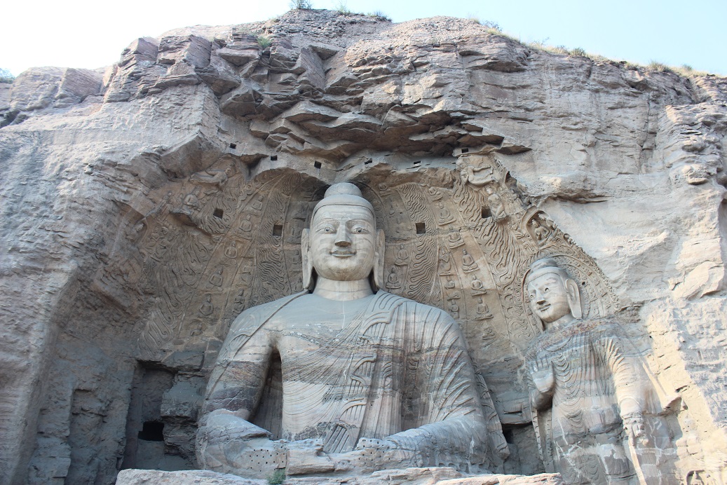 17 meter Buddha at the Yungang Grottoes