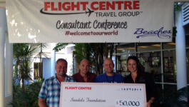 Flight Centre donates $50,000 to Sandals Foundation