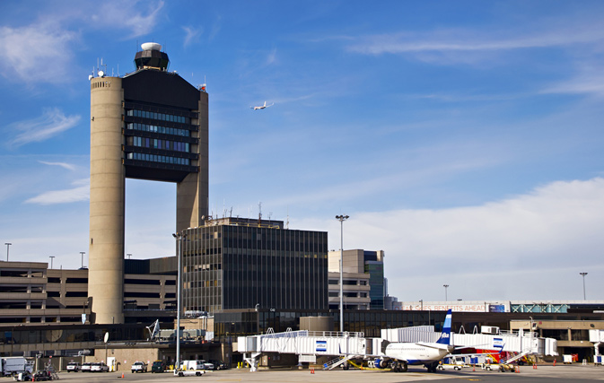 Logan International Airport in Boston