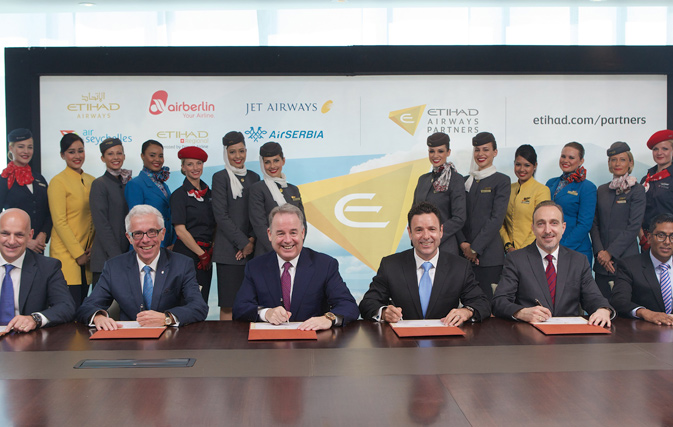 Etihad Airways unveils new alliance with five other airlines.