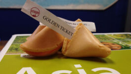 Intrepid agent incentive hidden inside fortune cookies handed out by BDMs