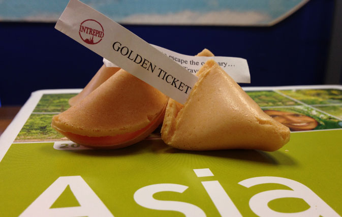 Intrepid agent incentive hidden inside fortune cookies handed out by BDMs