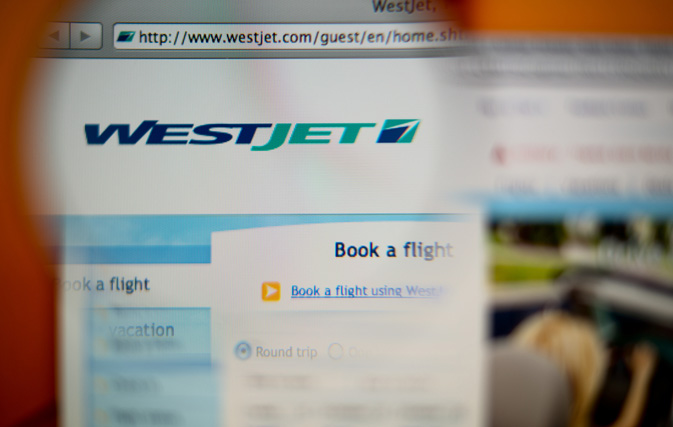 WestJet’s traffic up 6.8% in October
