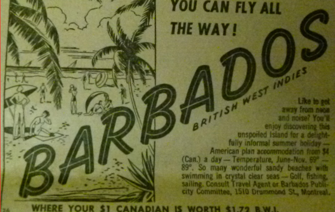 Barbados Ad 1956
