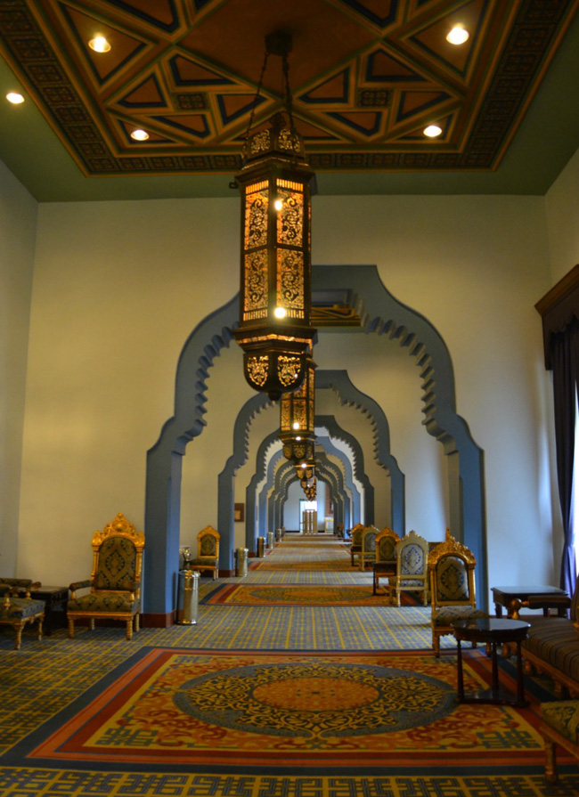 Cairo Marriott Hotel. Formerly the Gezirah Palace.