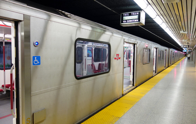 Toronto subway line closed due to 'environmental spill'