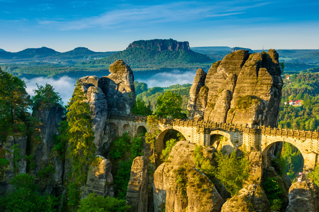 Bastei in Saxon, Switzerland