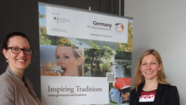 The German National Tourist Office's Carina Schumacher and Antje Splettstoesser welcomed tourism board partners as well as hotel groups and airport representatives from across Germany to a Toronto media event this week.