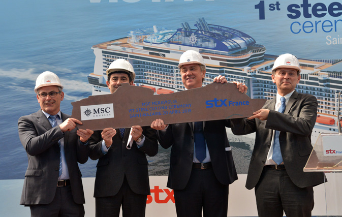 MSC Meraviglia set to debut in May 2017