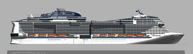 MSC Meraviglia set to debut in May 2017