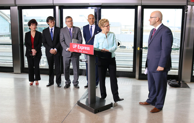 Express train to Pearson airport starts service June 6