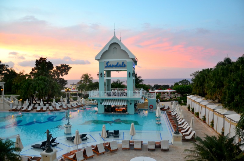 Sundown at Sandals