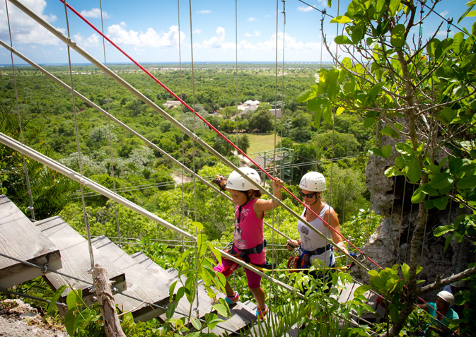 Scape Park zip lining