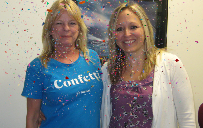 Regina agent Nicole Peter is top group seller in Transat’s Confetti program