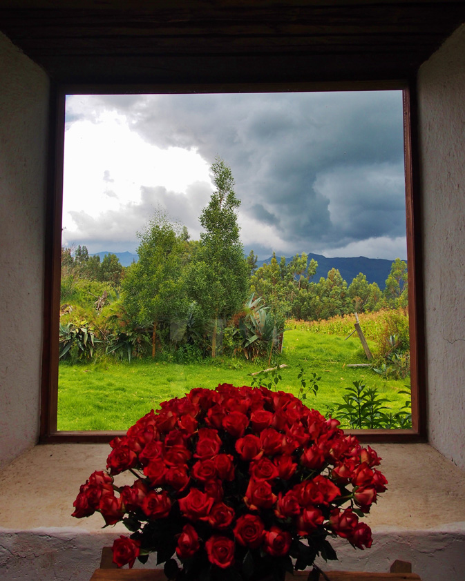 The Hacienda La Compañía de Jesus in Cayambe 