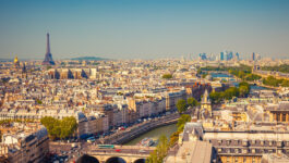 View on Paris form Notre Dame cathedral