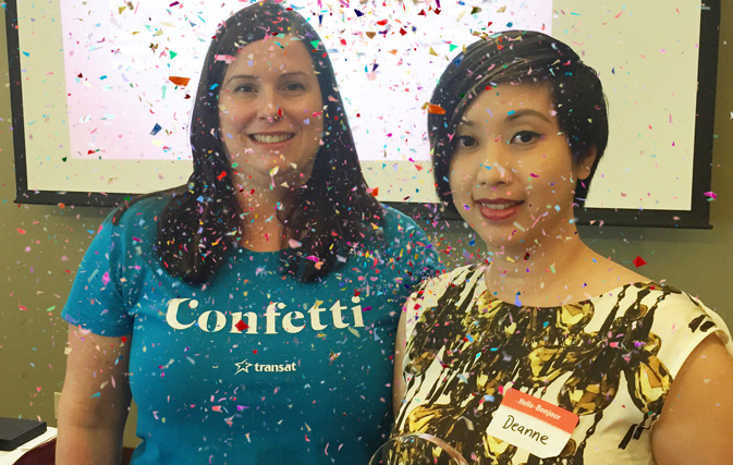 Transat’s Confetti program celebrates top sellers of air-only flights to Europe
