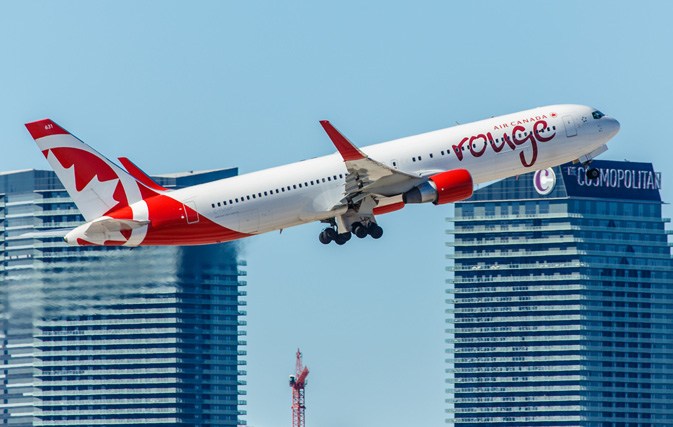 AC rouge launches Toronto-Abbotsford