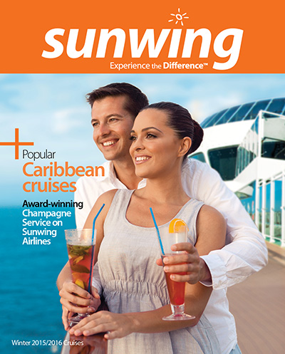 Sunwing’s launches 2015/2016 cruise brochure featuring Thomson, MSC