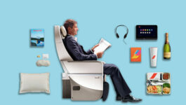 Air France’s Premium economy class selling well out West