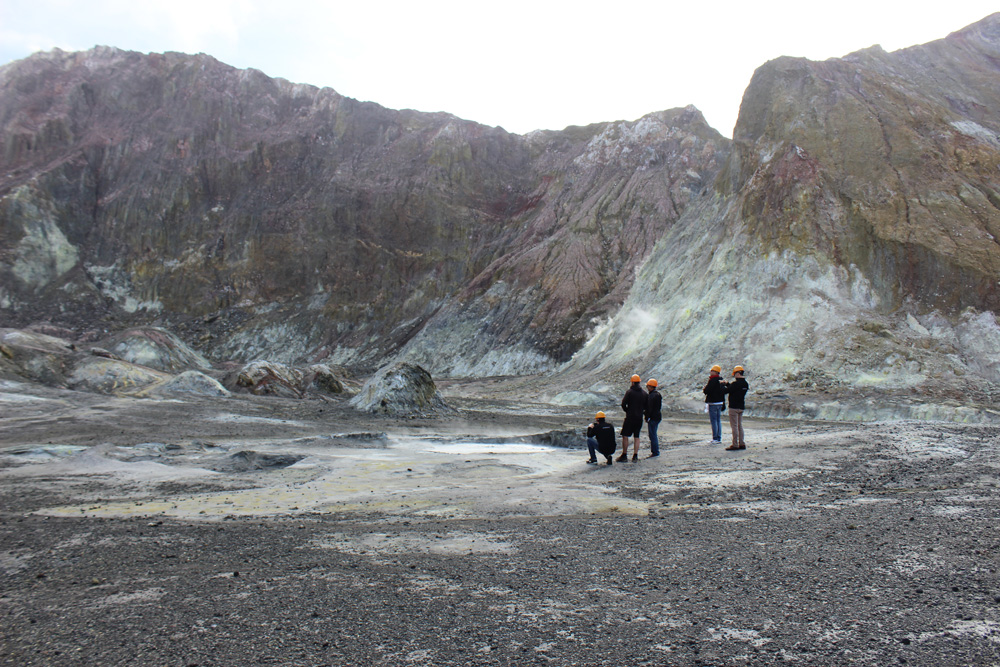 The landscape made me feel like I was in the movie Prometheus.