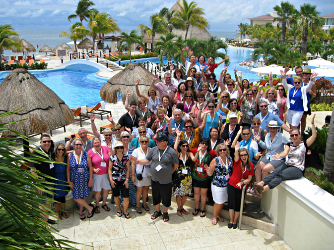 Agents and suppliers take over the Moon Palace Golf & Spa Resort in Cancun for TTAND’s first annual meeting and FAM.