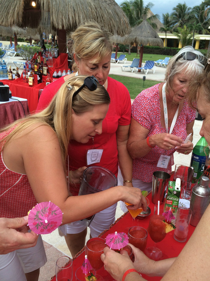 The competition heats up when one team discovers a blender at their disposal.