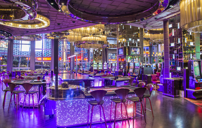 The Cosmopolitan hotel casino on the Las Vegas Strip reports first profit