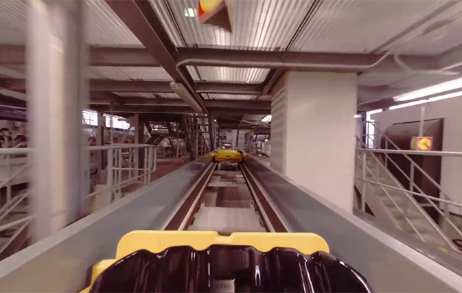 [VIDEO] Video of your luggage at the airport is a roller coaster ride