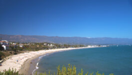 Oil covered Santa Barbara County, California, beach reopens