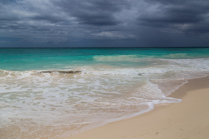 Tropical Storm Erika swirls toward Puerto Rico