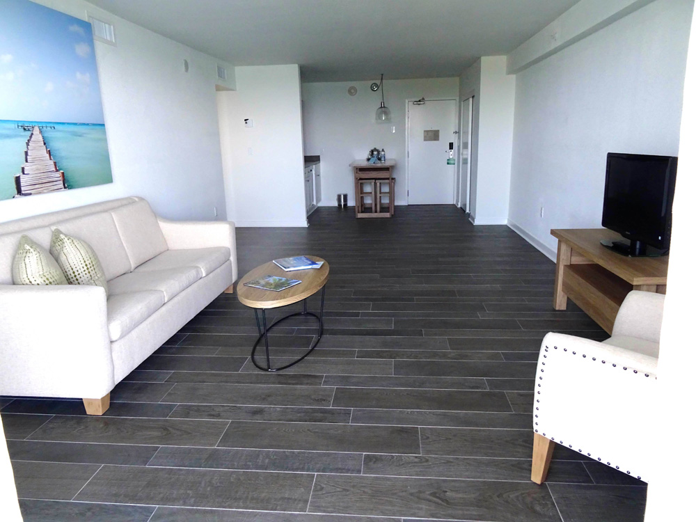 Spacious suites and guest rooms welcome guests at Amara Cay Resort in Islamorada.