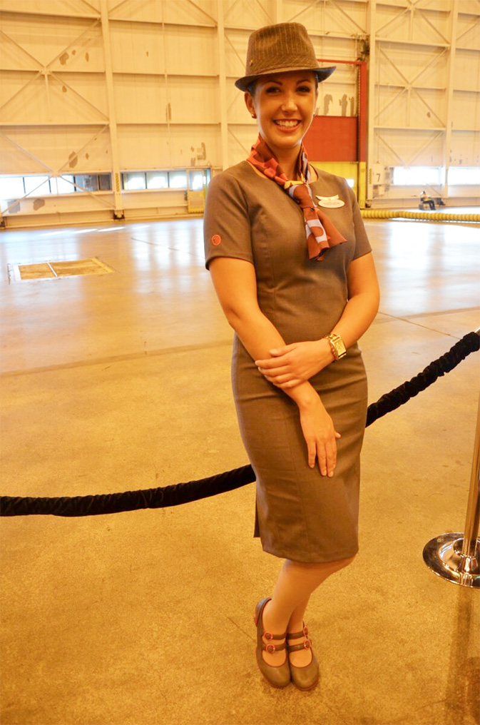 Nathalie, Air Canada rouge flight attendant