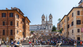 Rome’s Spanish Steps closed for renovation