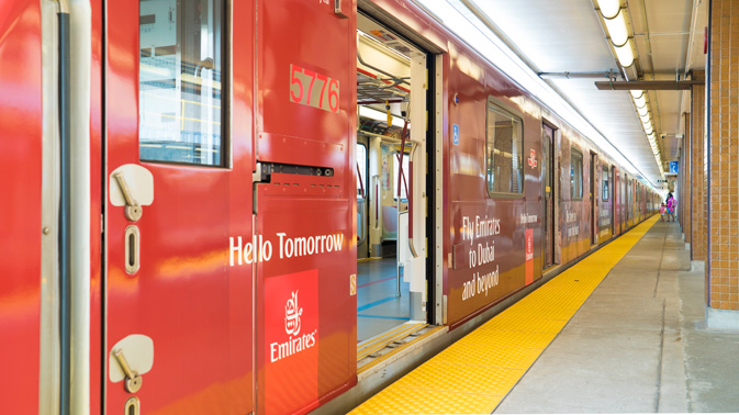 Emirates TTC campaign