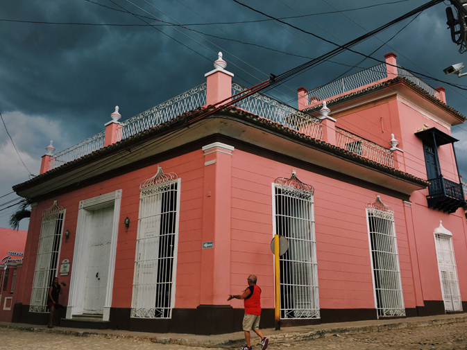 Moody skies are no match for the colourful streets of Trinidad