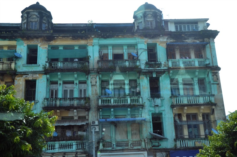 Yangon downtown