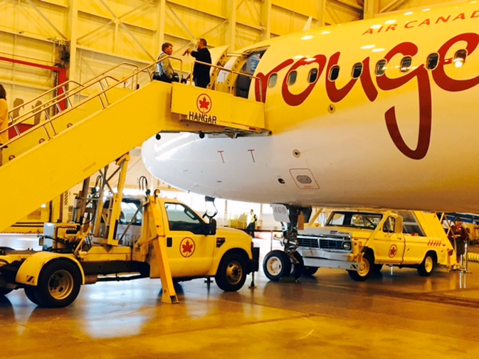 new A321 joins Air Canada rouge fleet